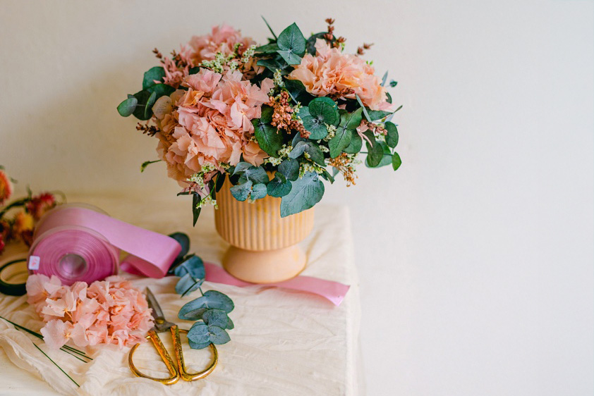 Centros con flores preservadas para regalar en cualquier ocasion 11