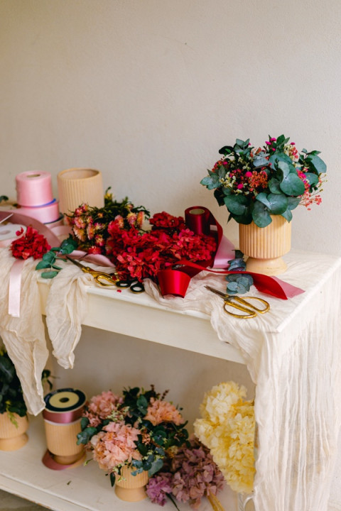 Centros con flores preservadas para regalar en cualquier ocasion 15