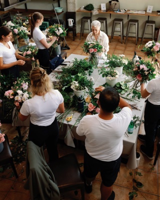 floral training for yacht crew mallorca3 2
